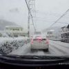 ドラレコ 2018年1月22日 関東大雪　入間市～八王子市　一般道の状態