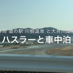 【車中泊】ハスラーと車中泊 VOL.5 2017年3月18〜19日（静岡 道の駅 川根温泉 と大井川鐵道 編）