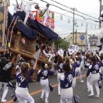 平成29年10月14日大阪狭山市だんじり祭り　東村・前田・川向　午後の曳行